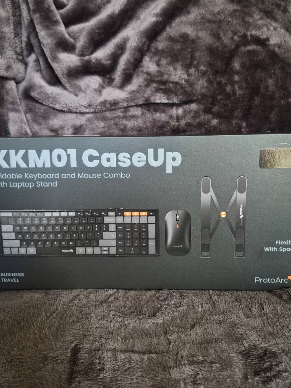 ProtoArc XKM01 CaseUp Foldable Keyboard, Mouse And Stand